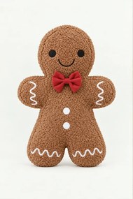 Vianočný vankúš GINGER BOY hnedý