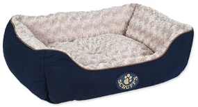 Tmavomodrý plyšový pelech pre psa 50x60 cm Scruffs Wilton M – Plaček Pet Products