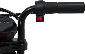 Elektrická motorka SUPERMOTO červená