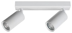 Rabalux 2082 - Stropné bodové svietidlo SOLO 2xGU10/25W/230V biela