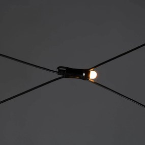 Vonkajšia LED svetelná sieť, 64–pl., 200x200cm