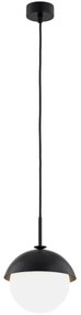 Argon 8295 - Luster na lanku CAPPELLO 1xE27/15W/230V čierna