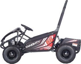 Ramiz Elektrická motokára MAIGHTY Čierna