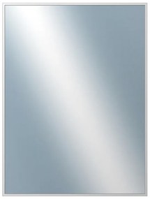 DANTIK - Zrkadlo v rámu, rozmer s rámom 60x80 cm z lišty Hliník strieborná (7269004)