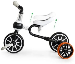 Detský bicykel, odrážadlo v čiernej farbe Ecotoys 4v1