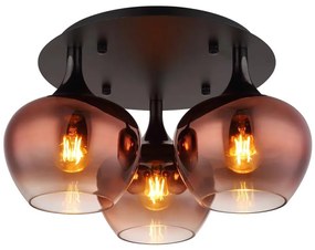 Globo 15548-3DG - Prisadený luster MAXY 3xE27/40W/230V medená