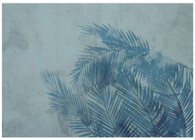 Artgeist Fototapeta - Palm Trees in Blue Veľkosť: 300x210, Verzia: Premium