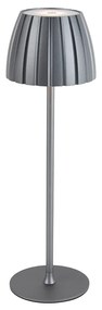 Stolná lampa sivá 3-stupňová stmievateľná v Kelvinoch nabíjateľná - Dolce