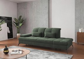 XXXLutz LEŇOŠKA, textil, zelená Sit & More - Online Only obývacie izby - 000144011583