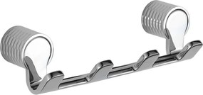 Mexen Base, držiak na uteráky, 4-háčik, chrómová, 70882354-00