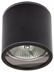 Wojnarowscy Kúpeľňové bodové svietidlo CHLOE AR111 1xGU10/15W/230V IP44 okrúhly čierna WJ0515