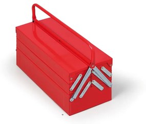 Roztvárací dielenský kufor s náradím, 209 x 450 x 200 mm