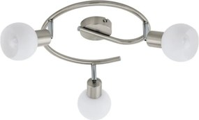 Eglo 55427 - LED Bodové svietidlo 3xE14/4W/230V pr. 27 cm matný chróm