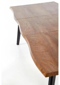 Jedálenský stôl Dickson 150 cm, dub / čierna