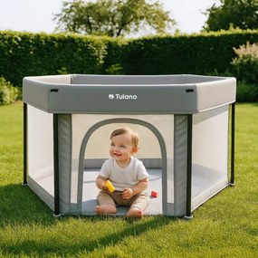 Detská ohrádka Cozy 30 sivá