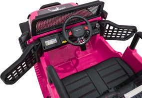 Elektrické autíčko Jeep BEAST 4x4 ružové