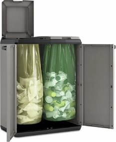 KIS Delená skriňa Basic - 2 x 110 l
