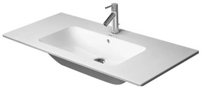 Duravit ME by Starck - Umývadlo do nábytku 1030x490 mm, s prepadom, biela 2336100000