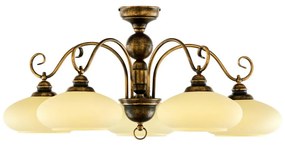 Jupiter 399 - BO-5-PL - Luster prisadený BOLERO 5xE27/60W/230V