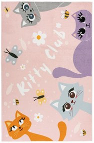 Obsession, Detský kusový koberec Magic Kids ML 104 Kicl, 160x230, ružová, detská izba