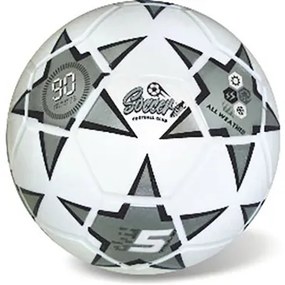 Lopta futbalová Ø 23 cm 360 g strieborná