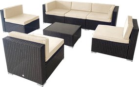 Rohová záhradná súprava Avenberg CASA