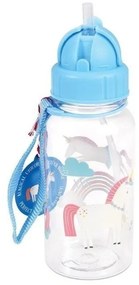 Modrá tritanová detská fľaša 500 ml Magical Unicorn – Rex London