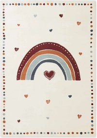 Hanse Home, Detský koberec Adventures 106420 Cream Multicolor, 120x170, viacfarebná, detská izba