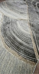 HU Sivo-béžový abstraktný koberec Rio 936A-D.grey-Beige Rozmer: 140x190 cm