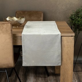 OBRUS BLINK 18 35X140 CM STRIEBORNÝ
