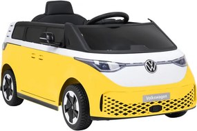 Elektrické autíčko Volkswagen ID BUZZ žlté