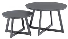 Doppler TISO + MELIA lehátko LIKA-TEX® - záhradná hliníková súprava 2+1