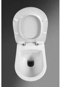 Creavit - Závesné WC PAULA keramika/biela