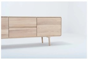 TV komoda z masívneho dubového dreva Gazzda Fawn