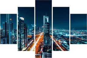 Obraz - Dubajská noc (150x105 cm)