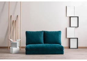 Pohovka futon Tilda (Petrolejová). Vlastná spoľahlivá doprava až k Vám domov. 1072569