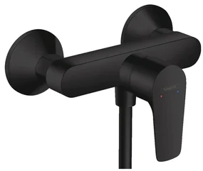 Hansgrohe Talis E, nástenná páková sprchová batéria, čierna matná, HAN-71760670