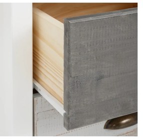 Bielo-sivý pracovný stôl Støraa Salva