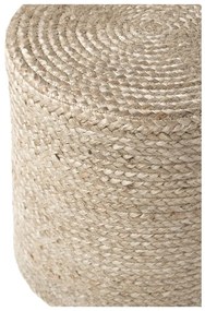 Sivobéžový taburet Jutta Greige – Hanse Home