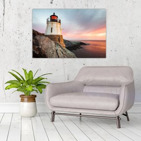 Obraz - Maják Castle Hill (90x60 cm)