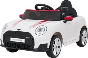 Elektrické autíčko Mini Cooper biele
