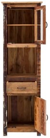 furniture-nabytek.cz - Masívna kúpeľňová sada Sumana z recyklovaného dreva, lakovaná, hnedá