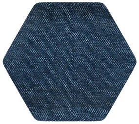 Egibi Čalúnený akustický panel nástenný Luna 30 denim hexagon - Hexagon 6x15 cm