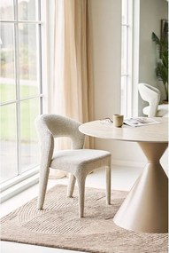 Okrúhly jedálenský stôl s keramickou doskou ø 120 cm Annecy – House Nordic