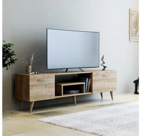 TV stolík/skrinka Tebosi 1 (orech) . Vlastná spoľahlivá doprava až k Vám domov. 1095278