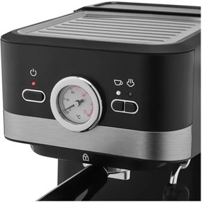 Sencor pákový espresso kávovar 1050W/230V čierny/matný chróm