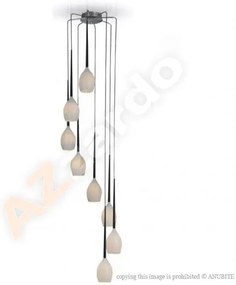 Retro luster Izza 8 biele