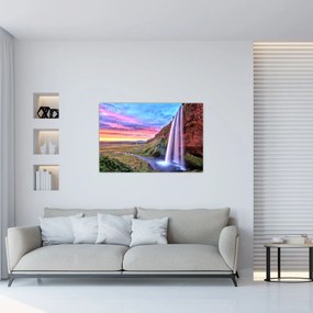 Obraz - Vodopád Seljalandsfoss (90x60 cm)