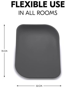 Hauck Silikónová prebaľovacia podložka Change N Clean, antracit