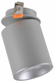 Podhľadové bodové svietidlo HARON 1xGU10/10W/230V šedá
